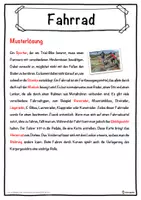 Vorschau - Unterrichtsreihen - Fahrrad Lückentext mit Wortspeicher Hörverstehen und Suchsel - Seite 2