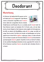 Vorschau - Unterrichtsreihen - Deodorant Lückentext mit Wortspeicher Hörverstehen und Suchsel - Seite 2