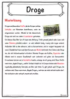 Vorschau - Unterrichtsreihen - Droge Lückentext mit Wortspeicher Hörverstehen und Suchsel - Seite 2