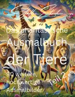 Vorschau - Mal- und Bastelvorlagen - Das phantastische Ausmalbuch der Tiere 1 und 2 - Seite 1