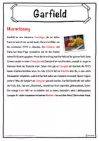 Vorschau - Unterrichtsreihen - Garfield Lückentext mit Wortspeicher Hörverstehen und Suchsel - Seite 2