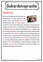 Vorschau - Unterrichtsreihen - Gebärdensprache Lückentext mit Wortspeicher Hörverstehen und Suchsel - Seite 2