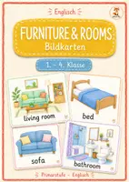 Vorschau - Bildkarten - Furniture & Rooms Bildkarten – Englisch - Deckblatt