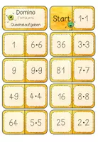Vorschau - Spiele - Einmaleins: Quadrataufgaben - Spiele - Seite 3