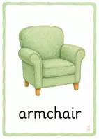 Vorschau - Bildkarten - Furniture & Rooms Bildkarten – Englisch - Seite 3