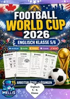 Vorschau - Arbeitsblätter - Fußball WM 2026 Englisch World Cup - Deckblatt