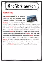 Vorschau - Unterrichtsreihen - Großbritannien Lückentext mit Wortspeicher Hörverstehen und Suchsel - Seite 2