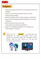 Vorschau - Arbeitsblätter - Medienfunktionen Gruppenarbeit: Informationsfunktion, Kritikfunktion & Bildungsfunktio - Seite 2