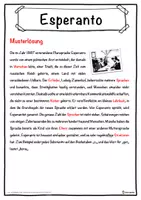 Vorschau - Unterrichtsreihen - Esperanto Lückentext mit Wortspeicher Hörverstehen und Suchsel - Seite 2