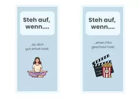 Vorschau - Spiele - DaZ Sprechen Wochenende Grundschule – Bewegungsspiel „Steh auf, wenn…“ | Erzählen, Wortschatz, 1. Klasse - Seite 3