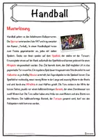 Vorschau - Unterrichtsreihen - Handball Lückentext mit Wortspeicher Hörverstehen und Suchsel - Seite 2