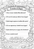 anteprima - Esercizi - IL SORRISO DI GIUGNO - LETTURA E COMPRENSIONE DEL TESTO - Pagina 2