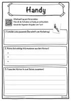 Vorschau - Unterrichtsreihen - Handy Lückentext mit Wortspeicher Hörverstehen und Suchsel - Seite 3