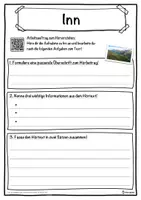Vorschau - Unterrichtsreihen - Inn Lückentext mit Wortspeicher Hörverstehen und Suchsel - Seite 3