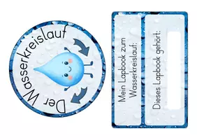 Vorschau - Arbeitsblätter - Der Wasserkreislauf - Lapbook/Arbeitsblätter (differenziert) - Seite 2