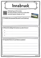 Vorschau - Unterrichtsreihen - Innsbruck Lückentext mit Wortspeicher Hörverstehen und Suchsel - Seite 3
