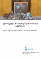 Vorschau - Arbeitsblätter - Lernaufgabe "Beschäftigung im informellen Arbeitsmarkt" - Deckblatt