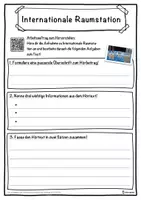 Vorschau - Unterrichtsreihen - Internationale Raumstation Lückentext mit Wortspeicher Hörverstehen und Suchsel - Seite 3