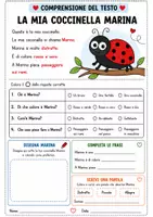anteprima - Materiale di supporto/inclusione - Esercizi FACILI di lettura e comprensione - Pagina 2
