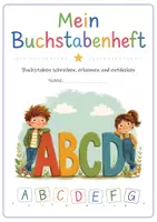 Vorschau - Unterrichtsreihen - Buchstabeneinführung Deutsch - Buchstaben Schreiben Lernen Übungsheft Klasse 1/2 - Seite 2