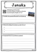 Vorschau - Unterrichtsreihen - Jamaika Lückentext mit Wortspeicher Hörverstehen und Suchsel - Seite 3