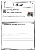 Vorschau - Unterrichtsreihen - Lithium Lückentext mit Wortspeicher Hörverstehen und Suchsel - Seite 3