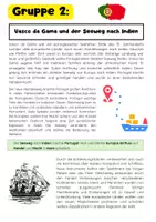 Vorschau - Arbeitsblätter - Entdeckungsfahrten Gruppenarbeit: Kolumbus, Vasco da Gama & Magellan - Seite 3