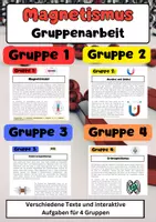Vorschau - Arbeitsblätter - Magnetismus: Magnetfelder, Elektromagnetismus & Erdmagnetismus - Deckblatt