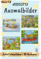 Vorschau - Mal- und Bastelvorlagen - KOSTENLOS: Sommer-Freebie: Kanu-Abenteuer mit Max & seinen Freunden - Seite 2