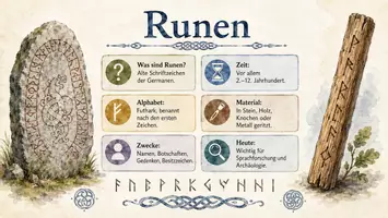 Vorschau - Arbeitsblätter - Arbeitsblätter zum Thema "Runen" + Lösung & MP3 + Infografik - Seite 3