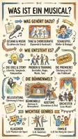 Vorschau - Arbeitsblätter - Lernposter + Arbeitsblatt "Musical" + Onlineübung & MP3 + Mindmap + Infografik - Deckblatt
