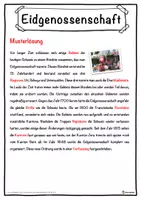 Vorschau - Unterrichtsreihen - Eidgenossenschaft Lückentext mit Wortspeicher Hörverstehen und Suchsel - Seite 2