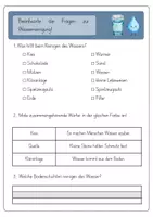 Vorschau - Arbeitsblätter - Wasser - Arbeitsblätter und Experimente - Seite 2