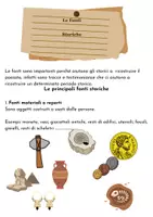 anteprima - Esercizi - LE FONTI STORICHE - Pagina 1