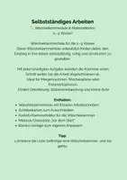 Vorschau - Arbeitsblätter - Selbstständiges Arbeiten: Wäscheklammer-Schiebekarte 1.–3. Klasse - Seite 1
