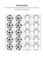 Vorschau - Bildkarten - Selbstständiges Arbeiten: Wäscheklammer-Schiebekarte Fussball 1.–3. Klasse - Seite 2