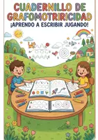 Vista previa - Hojas de trabajo - Cuadernillo grafomotricidad gratis - Portada