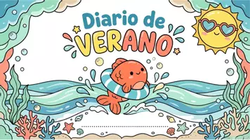 Vista previa - Unidades / Secuencias / Situaciones de Aprendizaje - MI DIARIO DE VERANO - INFANTIL / PRIMARIA - 1ER CICLO - página 1