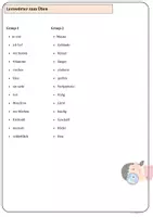Vorschau - Arbeitsblätter - Probevorbereitung: Lernwörter, Ableiten, zusammengesetzte Nomen, Präteritum und Perfekt Übungen mit Lösungen Klasse 3 & Klasse 4 - Seite 3