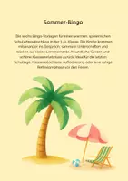 Vorschau - Arbeitsblätter - Sommer-Bingo (6 Bingovarianten) für die 3./4.Klasse - Seite 1