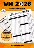 Vorschau - Arbeitsblätter - WM 2026 Kartenarbeit - Deckblatt