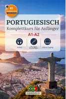 Vorschau - Arbeitsblätter - Portugiesisch A1/A2 – Komplettkurs für Anfänger inkl. KI-Lernbegleiter - Deckblatt