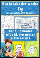 Vorschau - Stundenentwürfe - Komplette Buchstabeneinführung Y - vom Laut zum Buchstaben - Buchstabe der Woche - Deckblatt