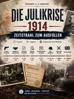 Vorschau - Arbeitsblätter - Die Julikrise 1914 – Zeitstrahl zum Ausfüllen | Der Weg in den Ersten Weltkrieg - Deckblatt
