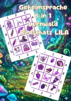 Vorschau - Spiele - Geheimsprache 6 in 1 für die ganze Klasse Lernwald Bildschatz LILA 💟 - Deckblatt