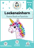 Vorschau - Unterrichtsreihen - Das große Papierlocken-Paket - Alle 5 Kunstprojekte zum basteln - Kunst ohne Vorbereitung Grundschule Klasse 1-4 - Seite 1
