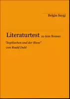 Vorschau - Arbeitsblätter - Literaturtest zu "Sophiechen und der Riese" von Roald Dahl - Deckblatt