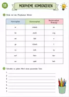 Vorschau - Arbeitsblätter - Dossier Wortstamm_Morpheme - Seite 2