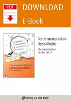 Vorschau - Arbeitsblätter - Fördermaterialien Dyskalkulie: Übungsaufgaben für die Sek. I - Seite 1