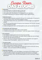 Vorschau - Arbeitsblätter - Escape Room Zeugnis Schuljahresende Klasse 6 7 8 - Seite 2